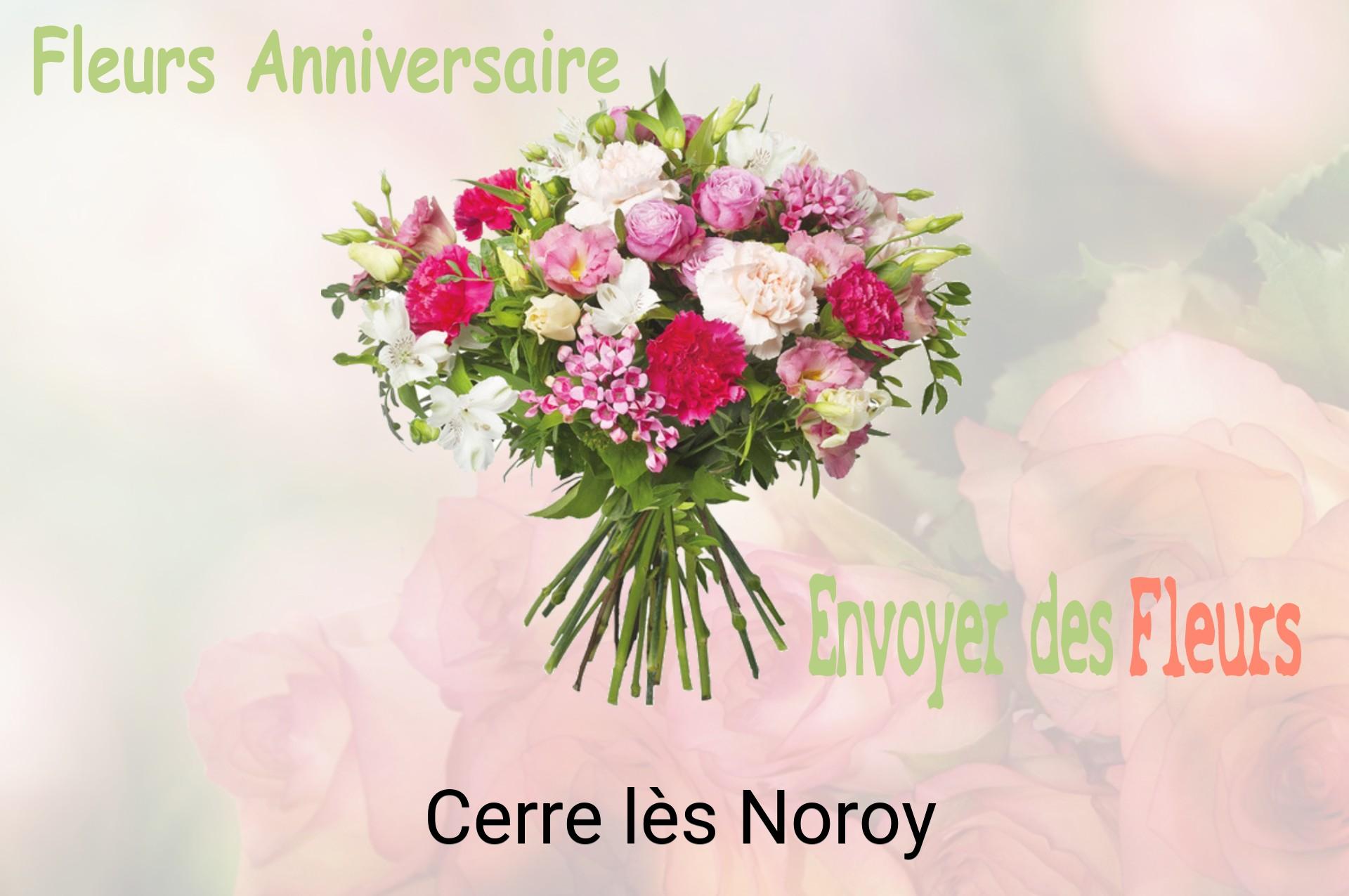 Bouquet de fleurs d’anniversaire livré à Cerre-lès-Noroy