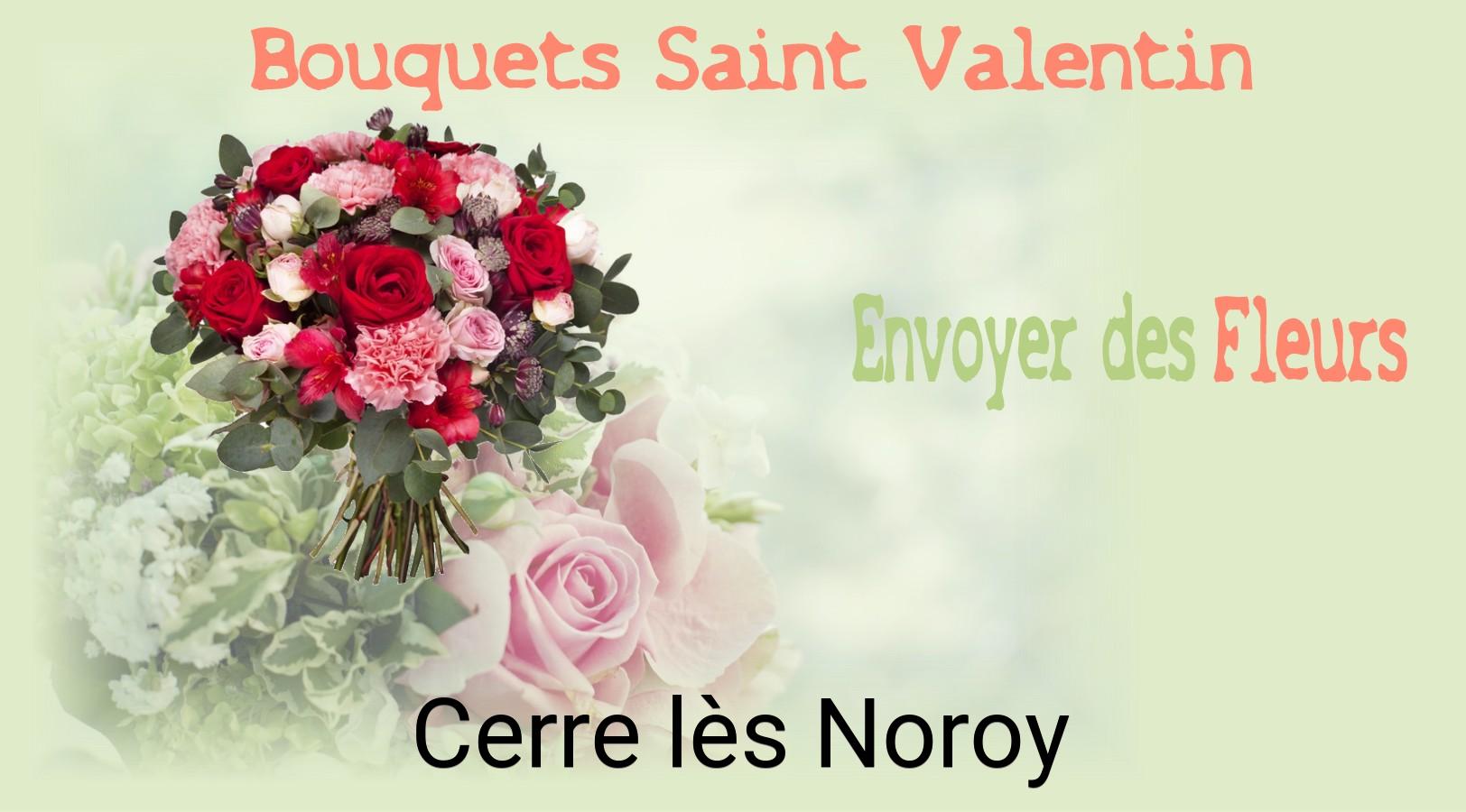 Roses de Saint-Valentin livrées à Cerre-lès-Noroy